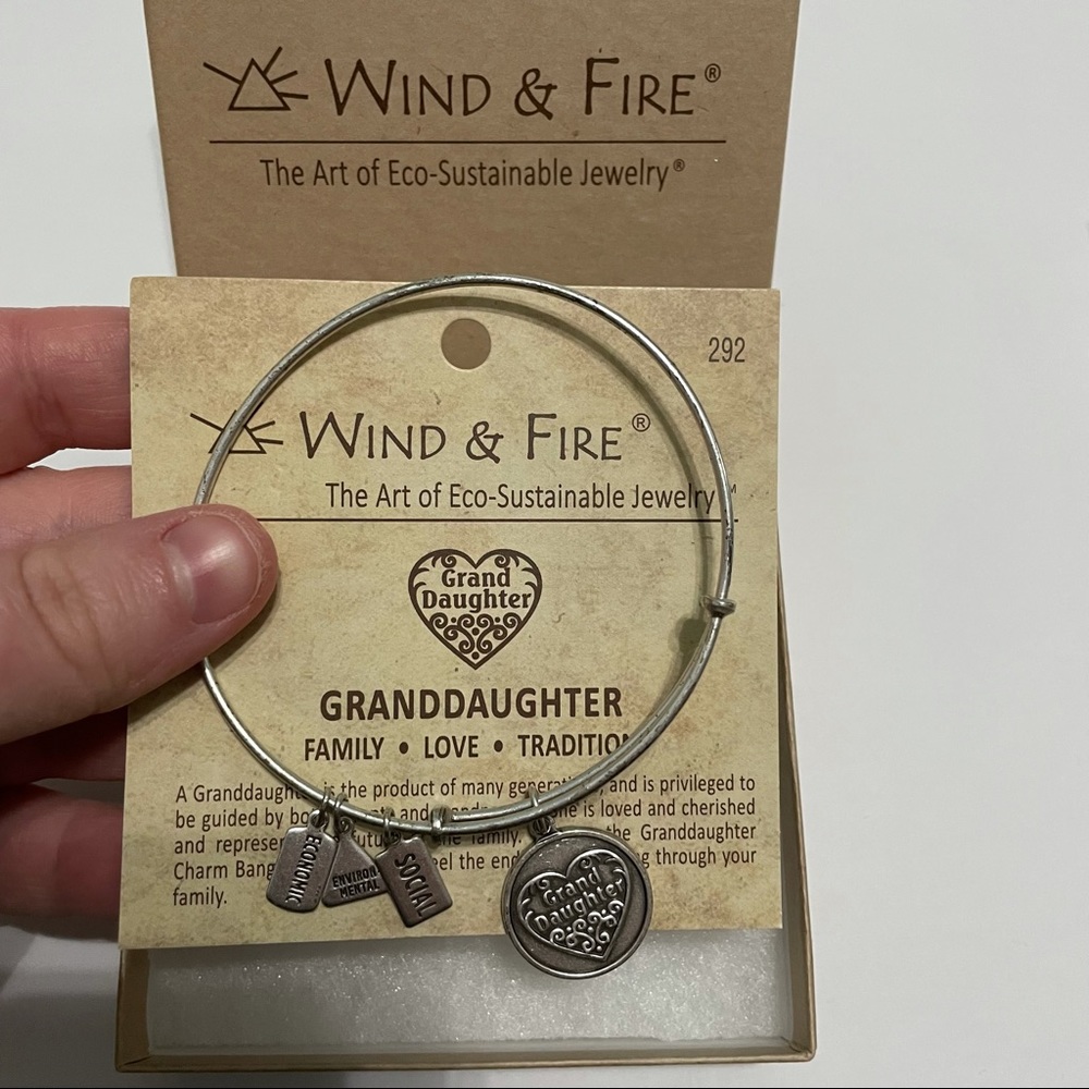 Granddaughter Wind & Fire Bracelet